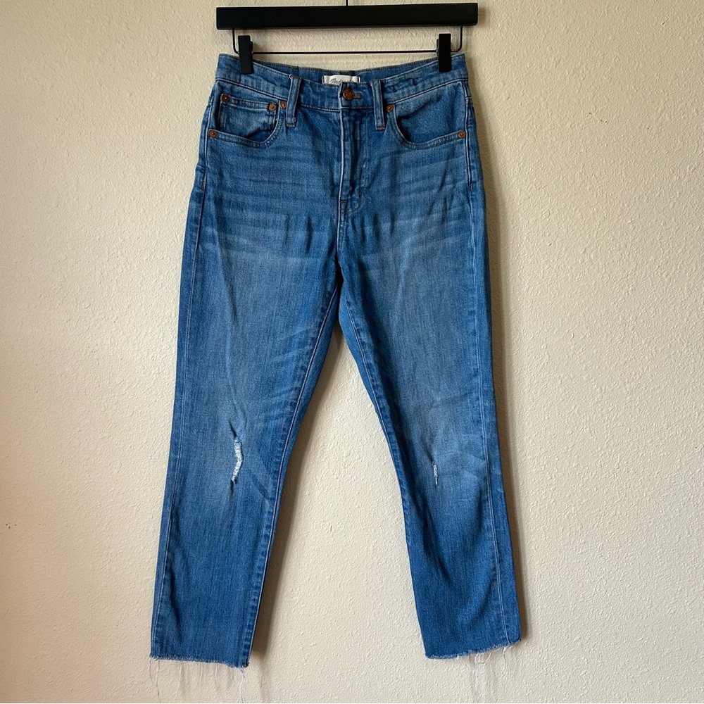 Madewell | The High-Rise Slim Crop Boy Jean